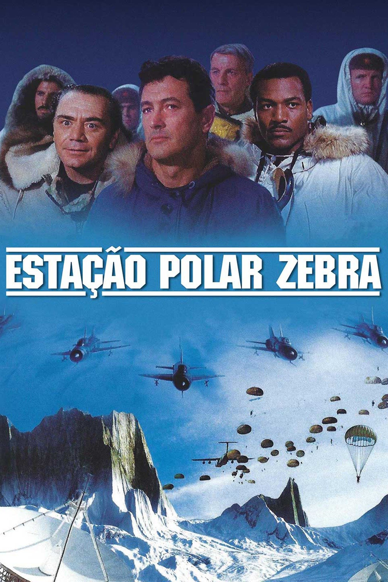 DVD ESTAÇAO POLAR ZEBRA - ROCK HUDSON ERNEST BORGNINE JIM BROWN